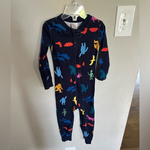 3T Hanna Andersson sleeper navy Disney Pixar characters - Picture 1 of 2